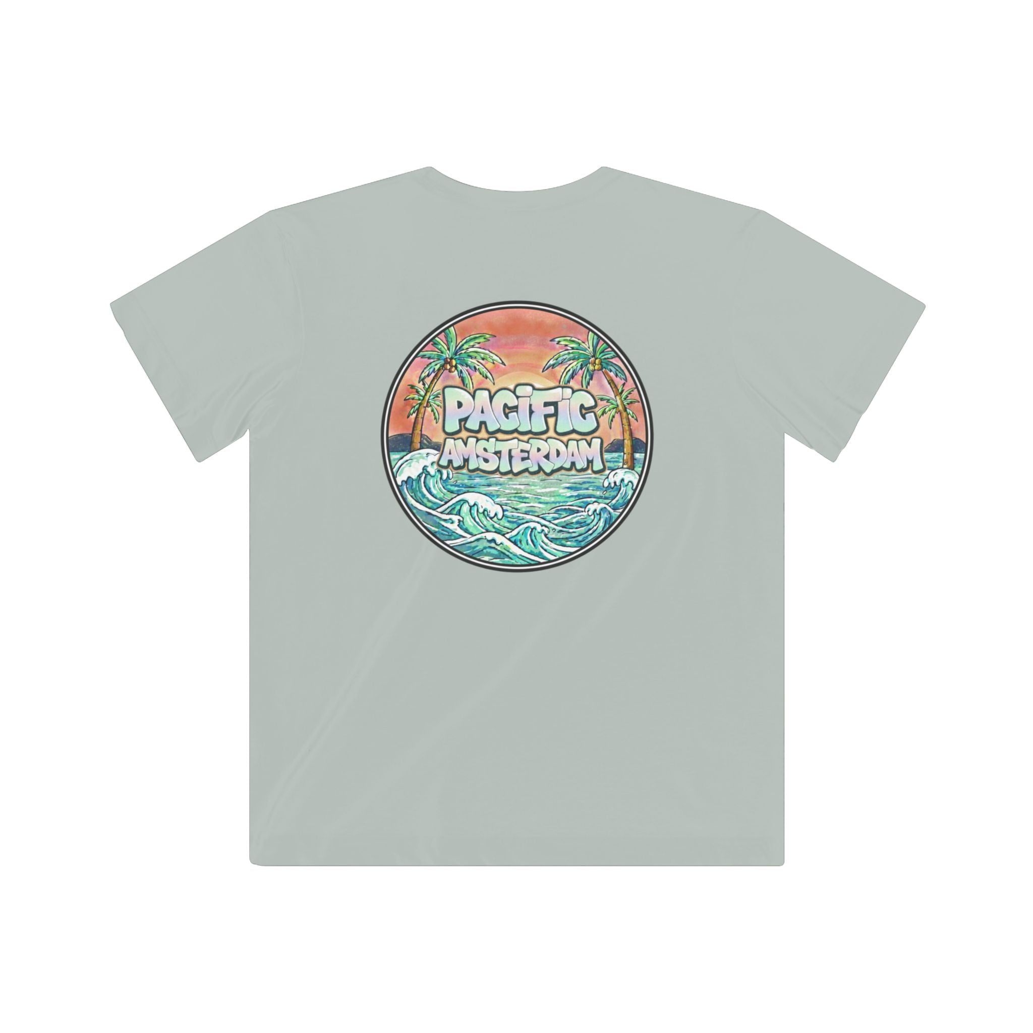 Youth Watercolor Palm Graffiti Graphic Tee
