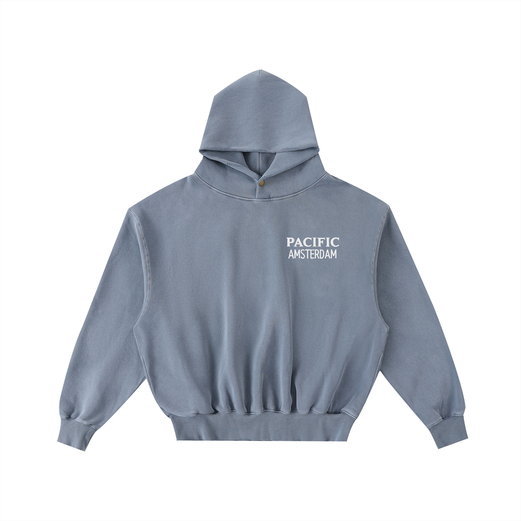 Pacific Washed Embroidered Hoodie [Core]