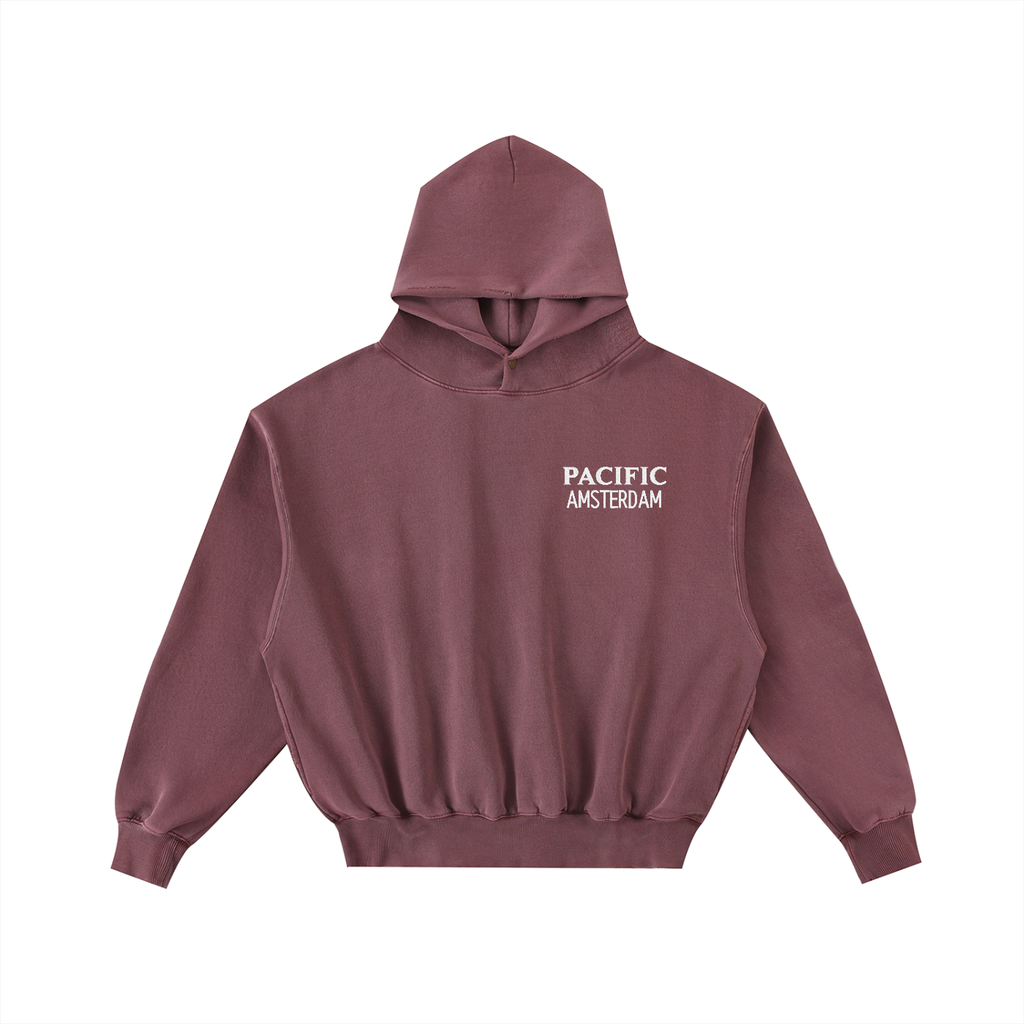Pacific Washed Embroidered Hoodie [Core]