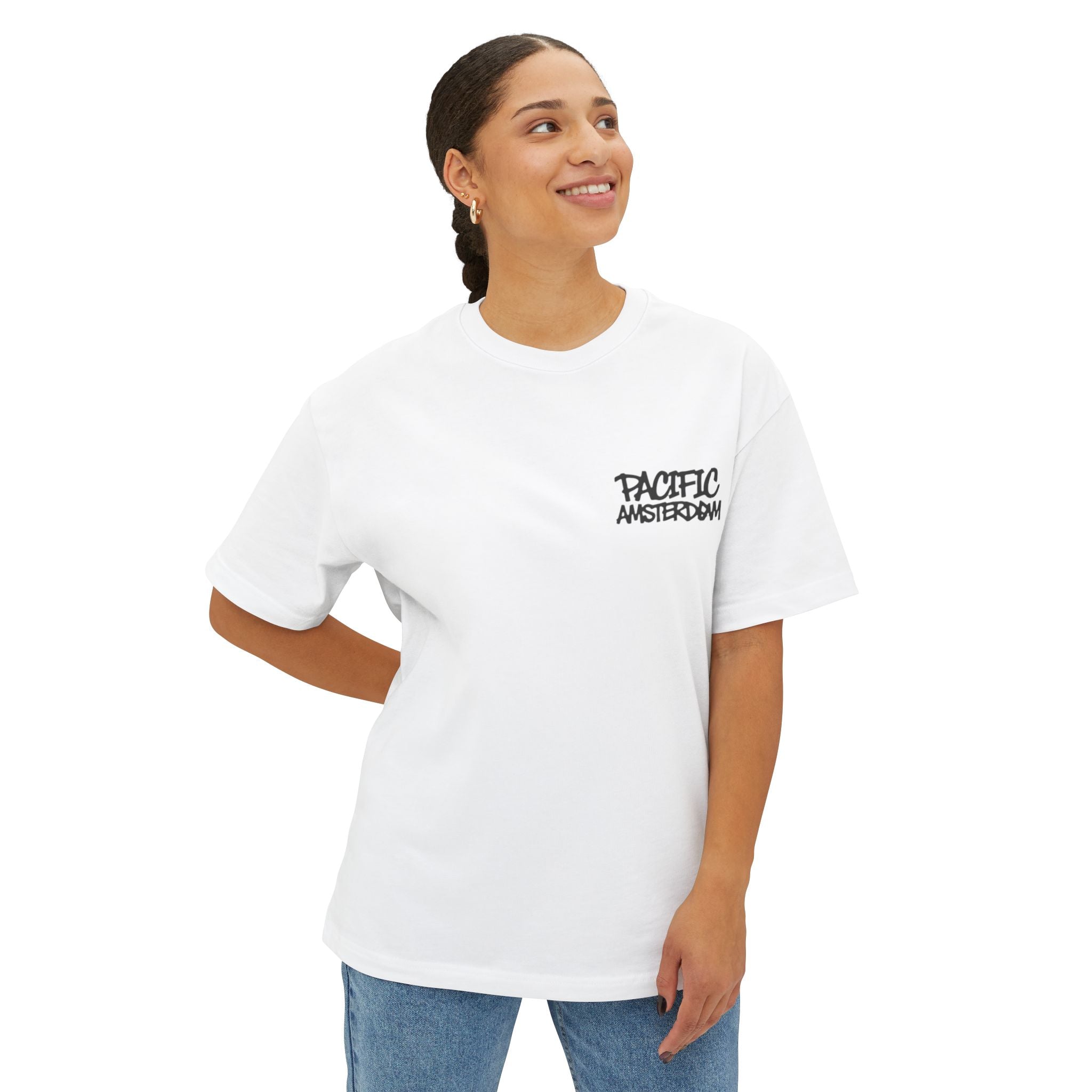 Watercolor Palm Graffiti Graphic Tee