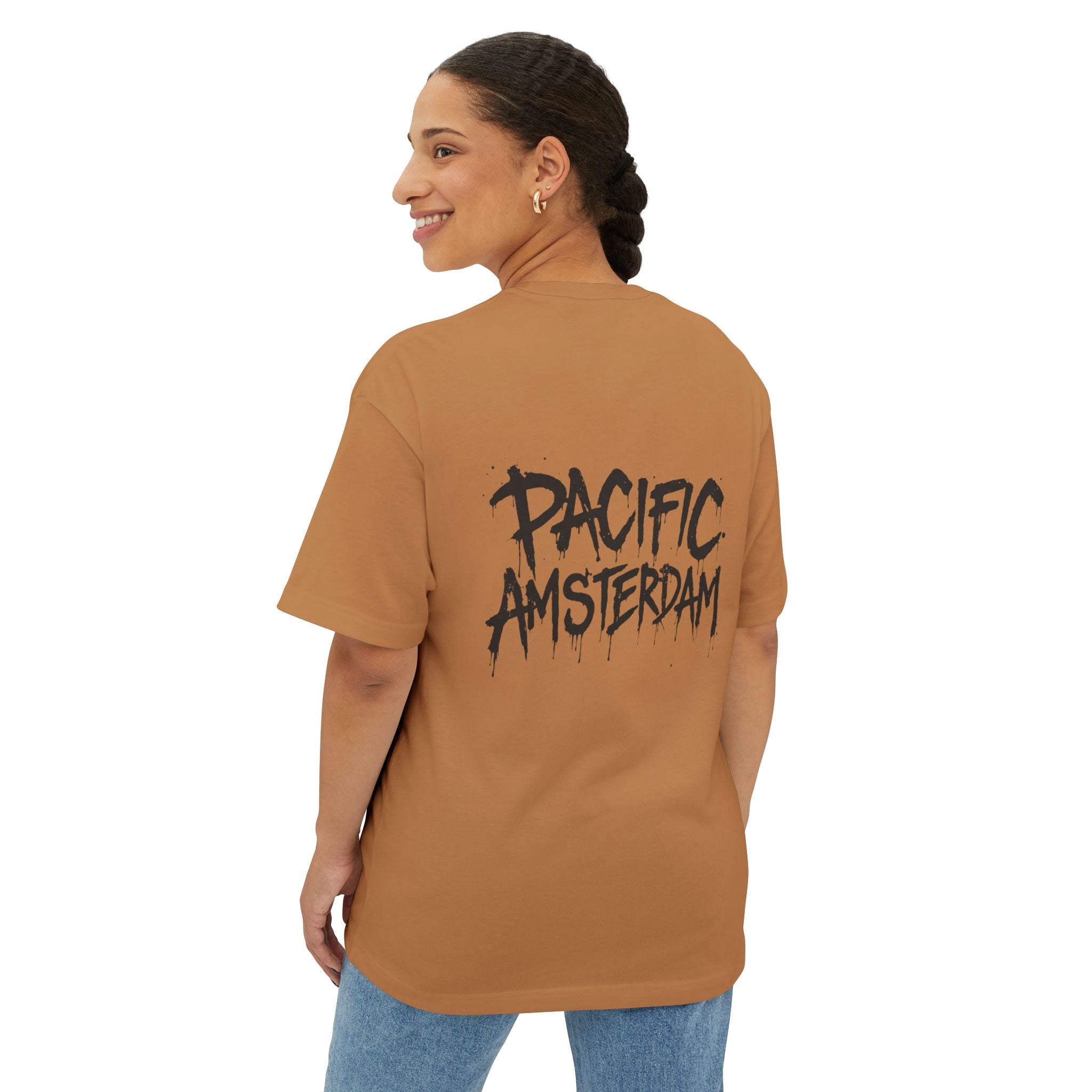 PACIFIC AMSTERDAM Text Graphic Tee