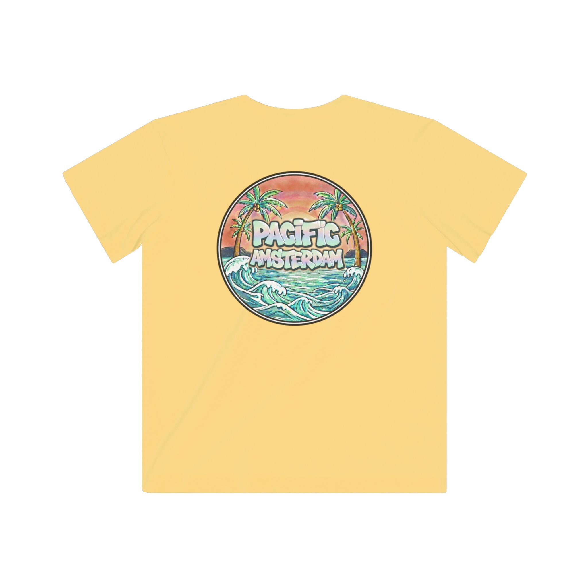 Youth Watercolor Palm Graffiti Graphic Tee