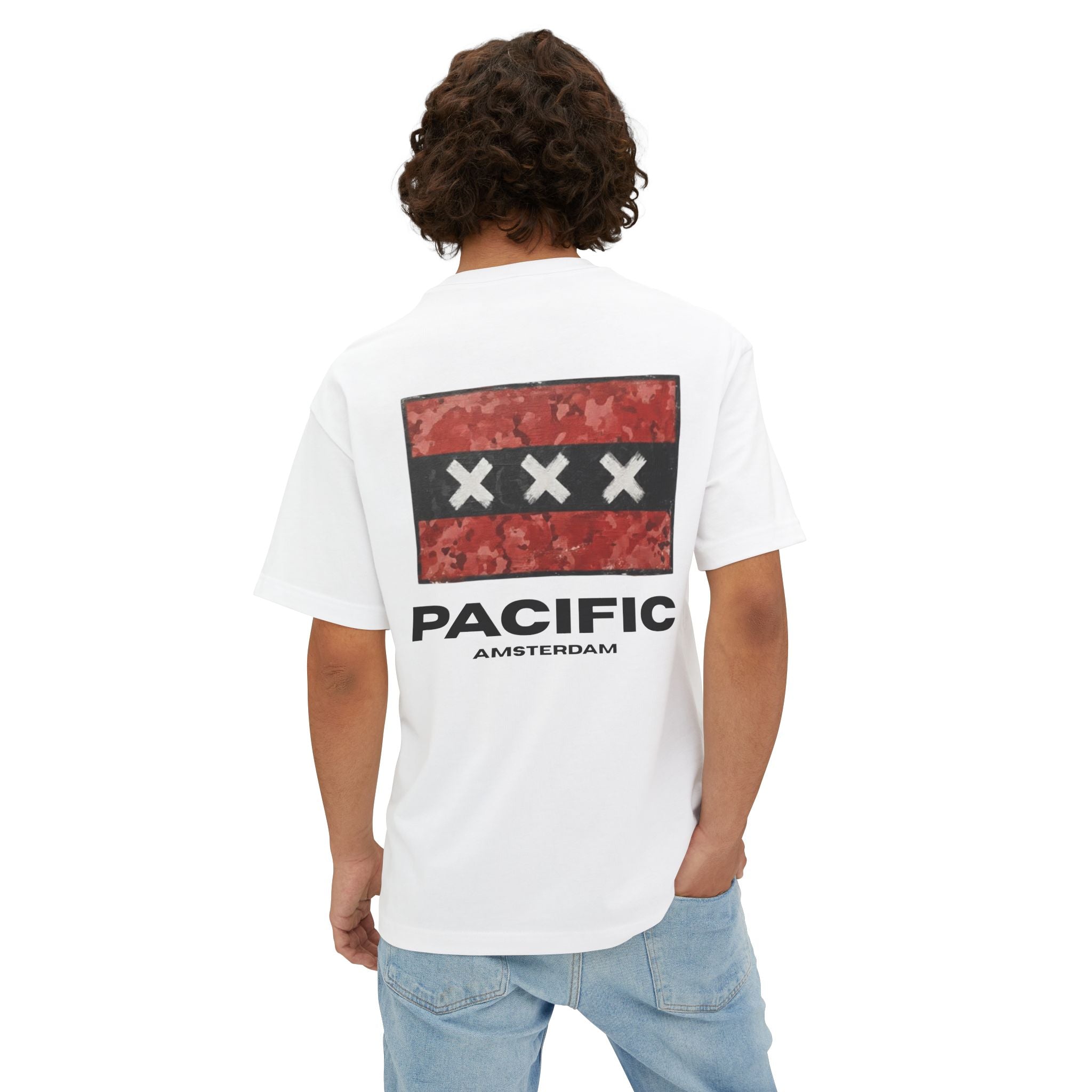 Graffiti Amsterdam Flag Graphic Tee